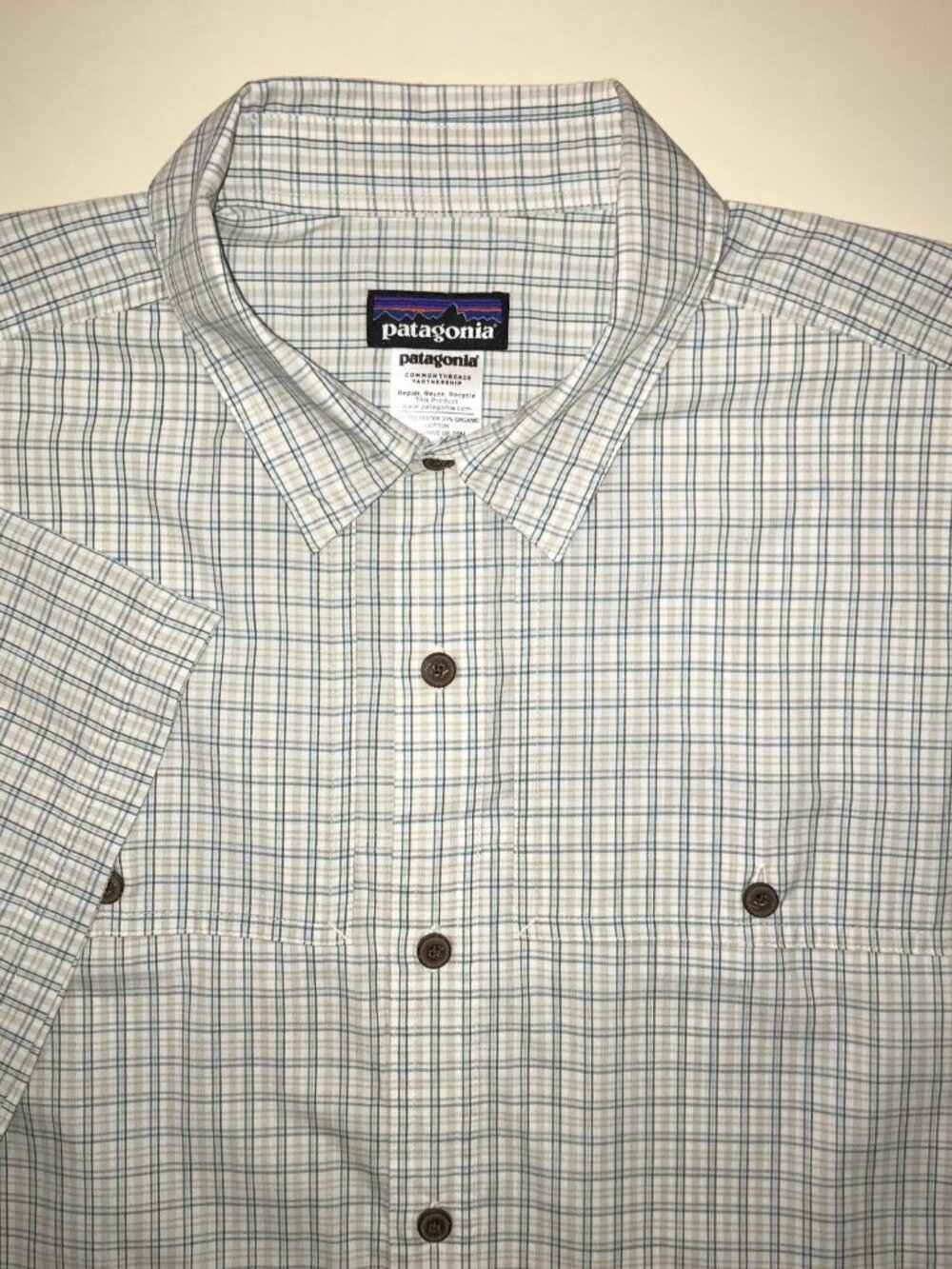 Men's Patagonia Island Hopper Vented Short Sleeve Button Front Shirt-Size: 2XL - Picture 2 of 12